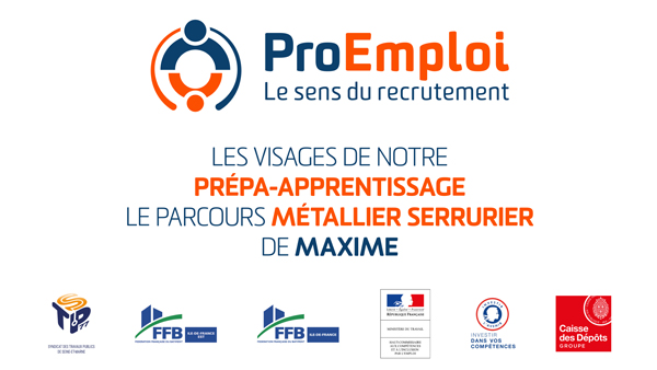 PARCOURS METALLIER-SERRURIER DE MAXIME